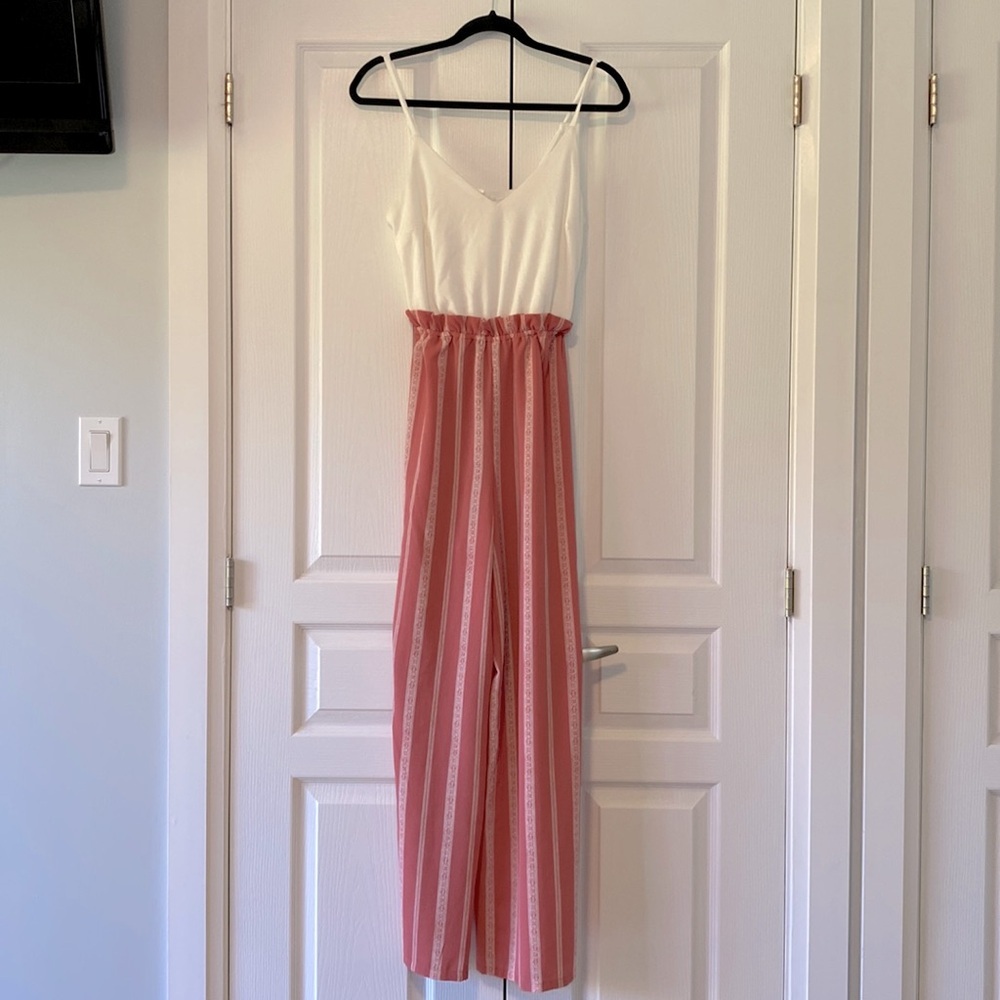$9 CLEARANCE - Full length Romper, Tank